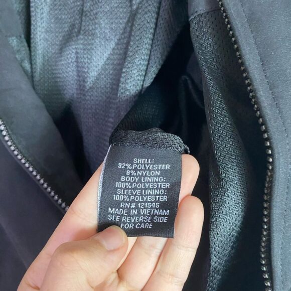 London Fog Men’s Black Zip up Jacket & zip-up Pockets, snap Cuffs size 4X - Picture 15 of 16